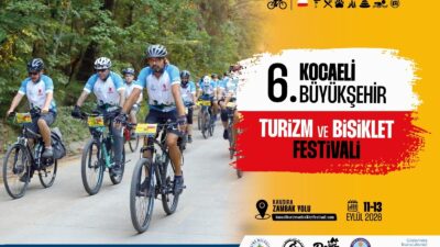 Kocaeli Büyükşehir Belediyesi öncülüğünde düzenlenecek 6. Kocaeli Turizm ve Bisiklet