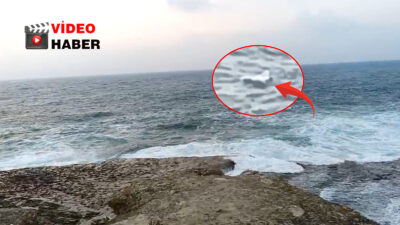 Kandıra Kefken Pembe Kayalıklar’da kıyıya yakın bölgeye düşen İHA benzeri