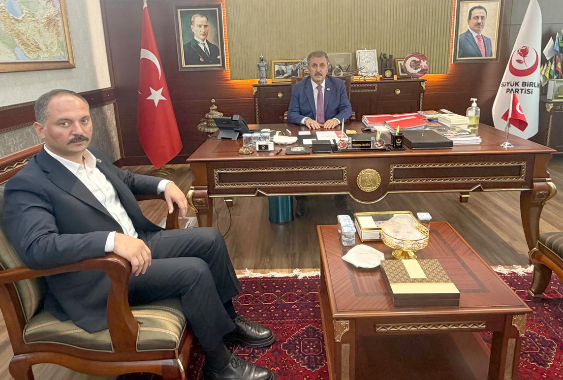 BBP Kocaeli İl Başkanı Metehan Küpçü, Genel Başkan Mustafa Destici’yi