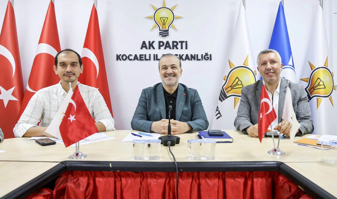 AK Parti Kocaeli’de 25. kuruluş yıl dönümü kapsamında düzenlenecek Vefa