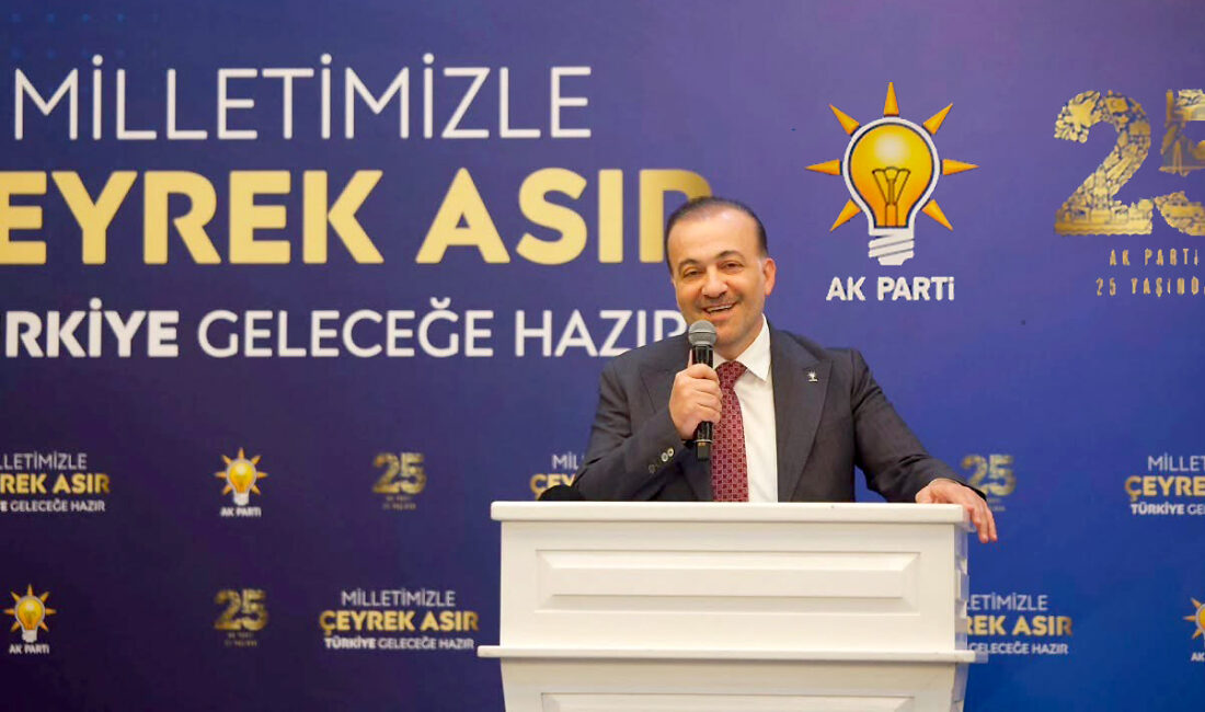 AK Parti Kocaeli’nin 25. kuruluş yıl dönümü kapsamında düzenlenen Vefa