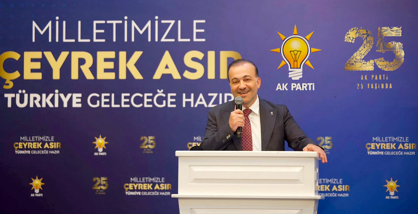 AK Parti Kocaeli’nin 25. kuruluş yıl dönümü kapsamında düzenlenen Vefa