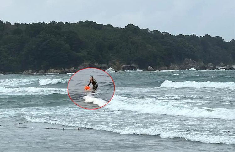 Kandıra Kumcağız Sahili’nde denize giren ablasını kurtarmak için suya atlayan