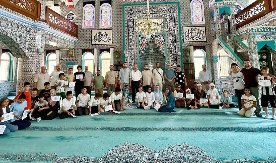 Kandıra İlçe Müftülüğü tarafından Yaz Kur’an Kursları öğrencileri arasında düzenlenen
