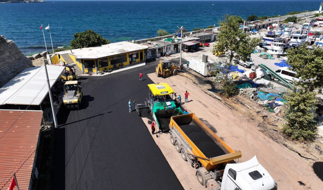 Kandıra Kefken Limanı, yeni balık sezonu öncesinde Kocaeli Büyükşehir Belediyesi