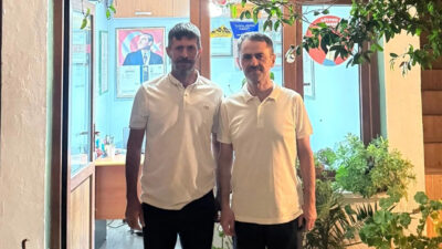 Kocaeli Valisi İlhami Aktaş, Kandıra’nın Kerpe Mahallesi Muhtarı Olcay Aktaş’ı