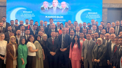 MHP Kocaeli’nin 15. Olağan İl Kongresi’nde tek listeyle seçime giren