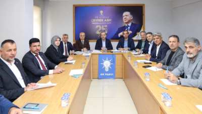 AK Parti Kocaeli İl Başkanı Şahin Talus, il yönetimiyle birlikte