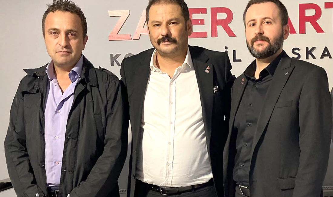 Zafer Partisi Kandıra İlçe Başkanlığı’nda görev değişimi yaşandı. Yaklaşık 2