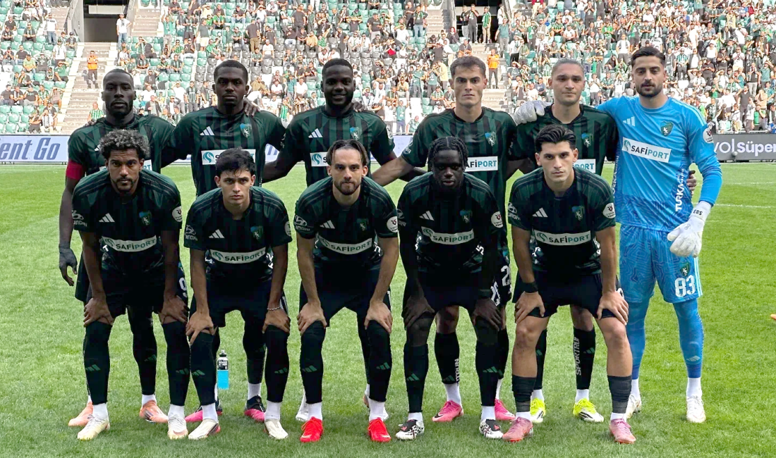 Kocaelispor, Trendyol Süper Lig’in 6. haftasında Gaziantep FK’yı 2-0 mağlup