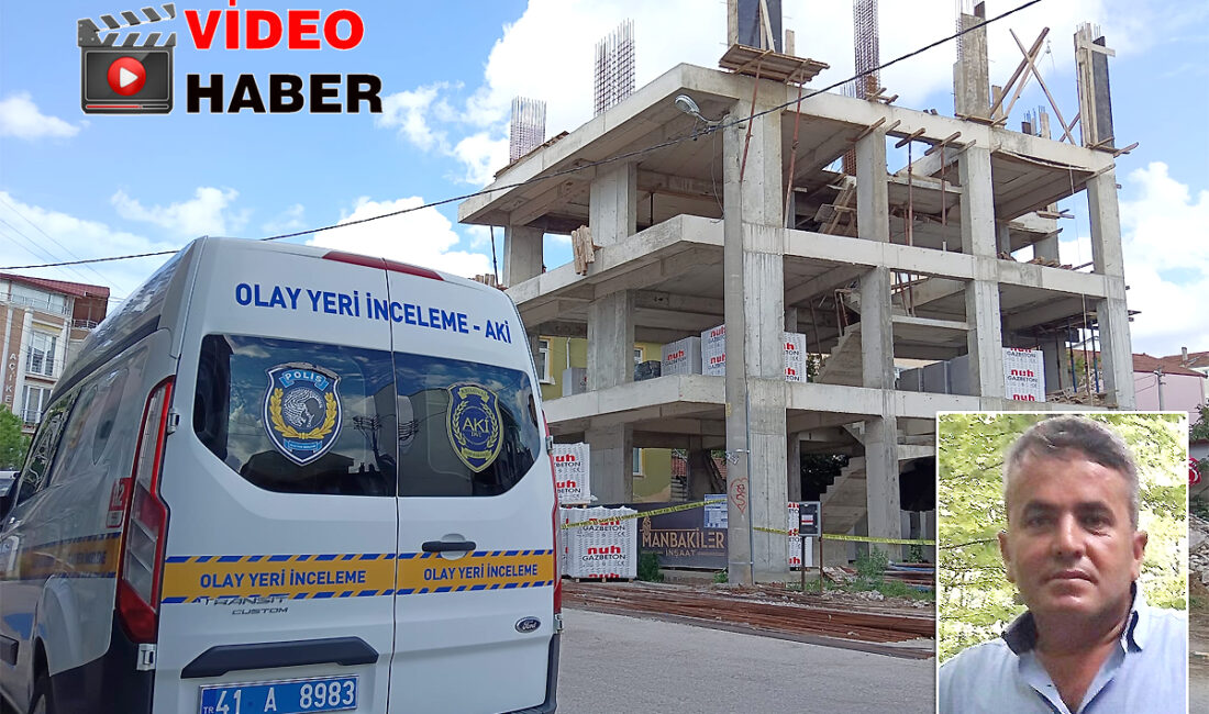 Kandıra Aydınlık Mahallesi Tekke Meydanı’ndaki inşaatta çalışan İlyas Kaba, henüz
