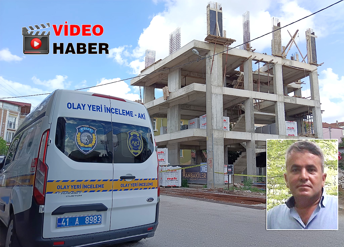 Kandıra Aydınlık Mahallesi Tekke Meydanı’ndaki inşaatta çalışan İlyas Kaba, henüz
