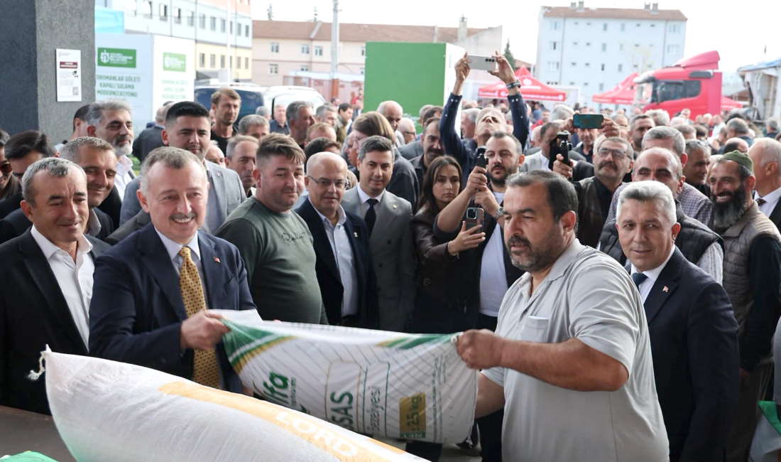 Kocaeli Büyükşehir Belediyesi’nin yüzde 50 hibeli yem bitkisi tohumu desteğinin