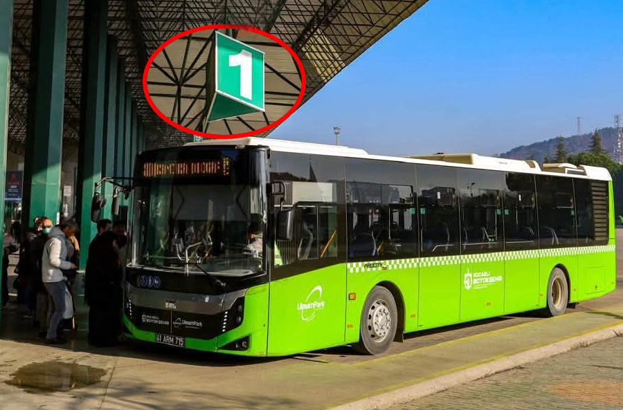 Kandıra-İzmit Ulaşımında Yeni Düzenleme! 801 Nolu Hat Yeniden 1 No’lu Peronda