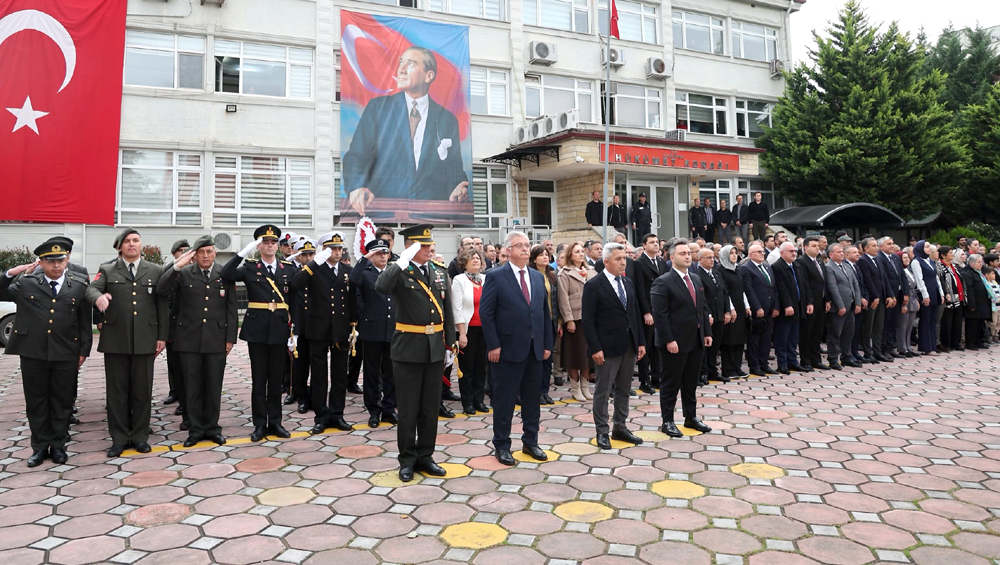 Kandıra’da 29 Ekim Cumhuriyet Bayramı’nın 103. yıl dönümü, Hükümet Konağı