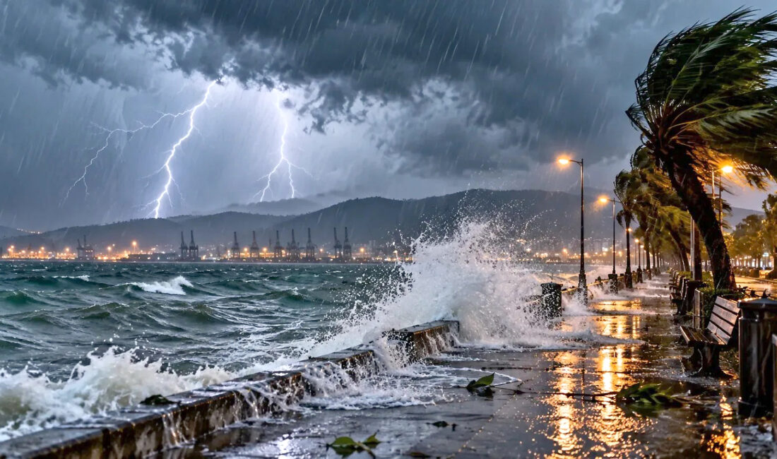 Meteoroloji, şiddetli sağanak ve fırtına beklentisiyle Kocaeli, Sakarya ve Yalova