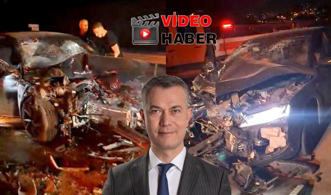 Kandıra yolu Minik Köşk mevkiinde meydana gelen kazada İbrahim Efe’nin
