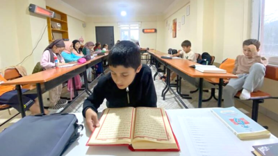 Kandıra Karaağaç Topallar Mahallesi’nde okul çağındaki çocuklara yönelik açılan Kur’an